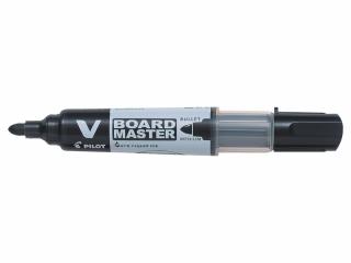 MARKER WHITEBOARD NEGRU 6MM VARF ROTUND VBOARD PILOT