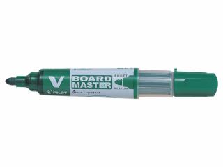 MARKER WHITEBOARD VERDE 6MM VARF ROTUND VBOARD PILOT