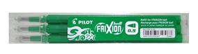 MINA ROLLER 0.5MM VERDE 3 SET FRIXION PILOT