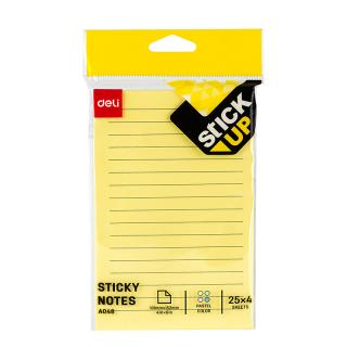 NOTES ADEZIV 101 152 MM 4 25 FILE R-V-G-A LINIAT DELI