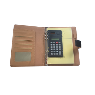 Organizer mare 23.3x17.2 cm cu calculator, inchidere cu clapa