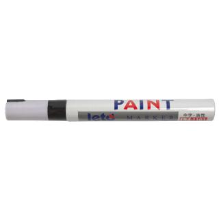 Paint marker cu vopsea - medium point, negru