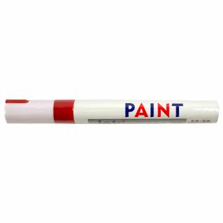 Paint marker cu vopsea - medium point, rosu