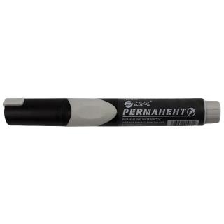 Permanent marker cu grip varf rotund Willgo - negru