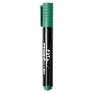 Permanent marker varf tesit EVOffice 8006 - verde