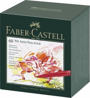 PITT ARTIST PEN CUTIE STUDIO 60 BUC FABER-CASTELL