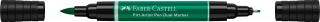 PITT ARTIST PEN DUAL MARKER VERDE PHTALO INCHIS 264 FABER-CASTELL