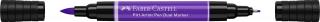 PITT ARTIST PEN DUAL MARKER VIOLET PURPURIU 136 FABER-CASTELL