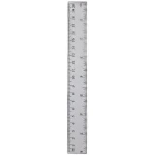 Rigla plastic transparent 20 cm