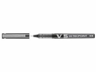 ROLLER 0.5MM V5 NEGRU HI-TECPOINT PILOT