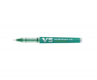 ROLLER 0.5MM V5 VERDE HI-TECPOINT PILOT