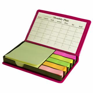 Set notes adeziv 75 75mm galben p,index har13 45mm,5cul ne 100file,mini planner EVOffice