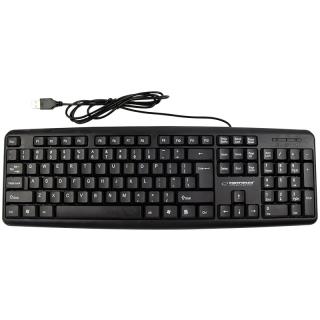 Tastatura USB multimedia 104 taste standard, culoare negru