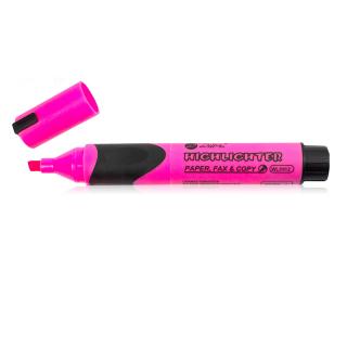 Textmarker cu grip Willgo - roz