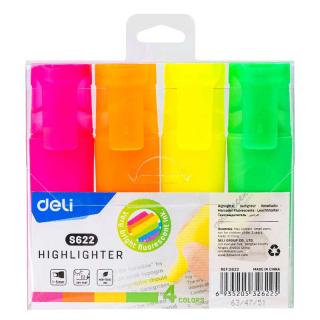 TEXTMARKER SET 4 ACCENT S621 DELI