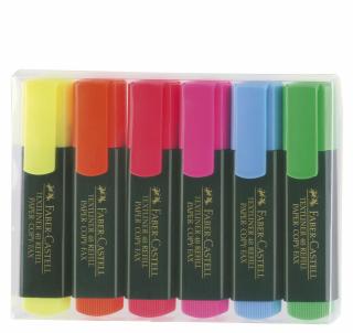 TEXTMARKER SET 6 1548 FABER-CASTELL