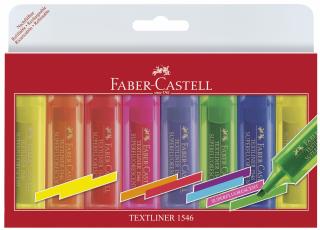 TEXTMARKER SET 8 SUPERFLUORESCENT 1546 FABER-CASTELL