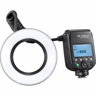 Blit circular Godox MF-R76S+ pentru camere foto Sony