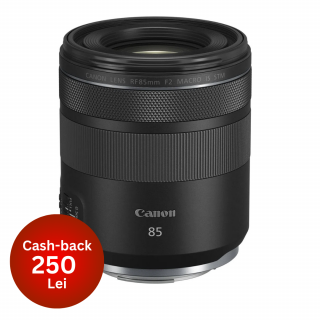 Canon RF 85mm f2 Macro 1:1 IS STM Obiectiv Foto Mirrorless