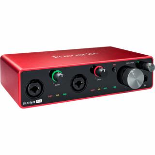 Focusrite Scarlett 4i4 4x4 Interfata USB Audio MIDI (a treia generatie)