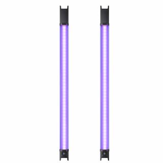 Godox TL60 RGB Kit 2 LED Tubular 2700-6500K si telecomanda