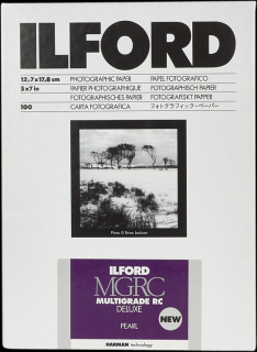 Ilford Multigrade RC Deluxe Pearl 12.7x17.8cm 100buc