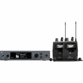 Kit sistem de monitorizare wireless Sennheiser EW IEM G4-Twin (A: 516 pana la 558 MHz)