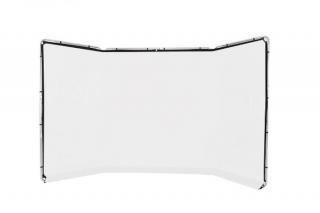 Lastolite Fundal alb panoramic cu rama inclusa 4x2.30m
