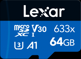 LEXAR 633X microSDHC SDXC (V30) R95 W45 64GB (fara adaptor SD)