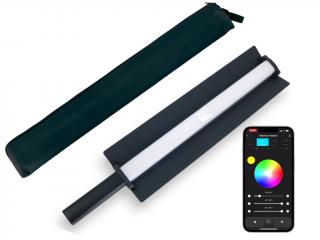 LP730 Bagheta LED 30W Bicolor  RGB 73cm cu acumulator incorporat