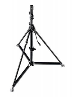 Manfrotto Black Stainless Steel Super Wind Up Stand 387XBU