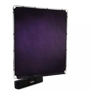 Manfrotto EzyFrame Fundal cu cadru 2 x 2.3m Aubergine