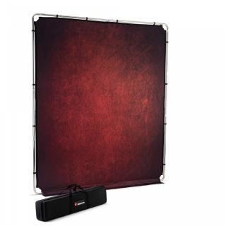 Manfrotto EzyFrame Fundal cu cadru 2 x 2.3m Crimson