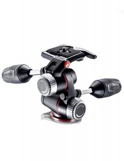 Manfrotto X-PRO cap trepied foto 3-Way cu manere retractabile