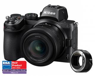 Nikon Aparat foto Mirrorless Kit Z5 cu obiectiv 24-50mm si FTZ