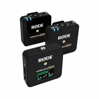 Rode Wireless GO II Sistem Microfon Dual  + Soft RodeCentral - Resigilat