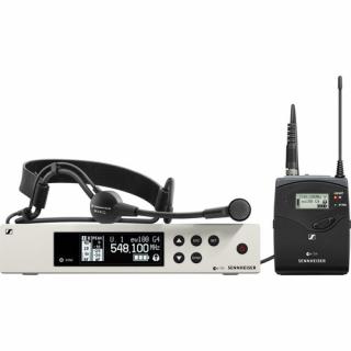 Sennheiser Sistem de microfon cu casti cardioid Wireless EW 100 G4-ME3 (A: 516 pana la 558 MHz)