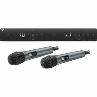 Set Sennheiser XSW 1-825 Dual-Vocal cu 2 microfoane portabile 825 (A: 548 pana la 572 MHz)