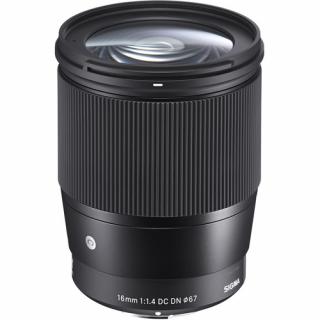 Sigma 16mm f1.4 DC DN C Obiectiv foto pentru Fujifilm X cu filtru