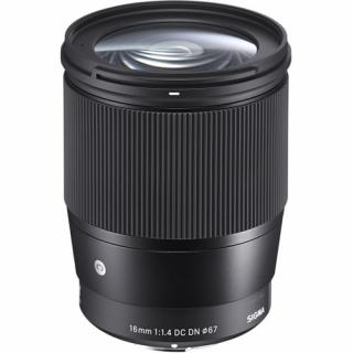 Sigma 16mm f1.4 DC DN C Sony E Obiectiv Foto Mirrorless