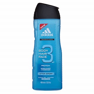 Adidas 3 After Sport gel de dus pentru barbati 400 ml