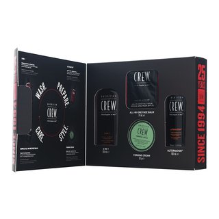 American Crew 4-in-1 Medium Hold Grooming Kit set pentru bărbati