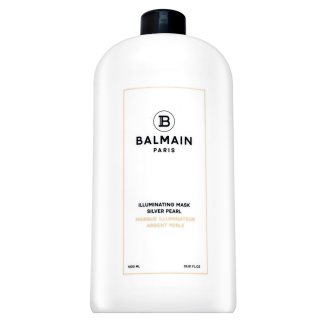 Balmain Illuminating Mask Silver Pearl mască de neutralizare pentru păr blond platinat si grizonat 1000 ml