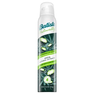 Batiste Naturally Coconut Milk & Hemp Seed Oil șampon uscat pentru volum 200 ml