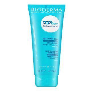 Bioderma ABCDerm Gel Moussant Mild Cleansing Foaming Gel gel de curățare și hrănire pentru copii 200 ml