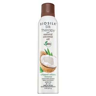 BioSilk Silk Therapy Whipped Volume Mousse spumă întăritoare pentru volum 237 ml