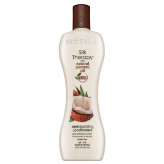BioSilk Therapy with Natural Coconut Oil Moisturizing Conditioner balsam pentru hidratarea părului 355 ml