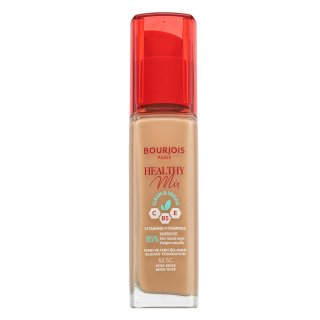 Bourjois Healthy Mix Clean & Vegan Radiant Foundation fond de ten lichid pentru uniformizarea culorii tenului 52.5C Rose Beige 30 ml