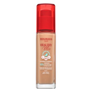 Bourjois Healthy Mix Clean & Vegan Radiant Foundation fond de ten lichid pentru uniformizarea culorii tenului 55N Deep Beige 30 ml