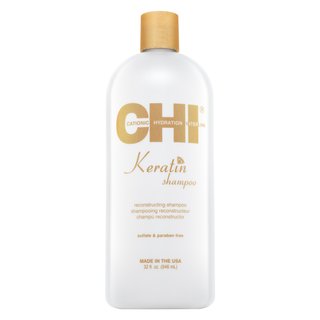 CHI Keratin Shampoo șampon de netezire pentru păr aspru si indisciplinat 946 ml